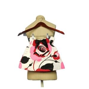 Baby Gap Girls Bright Floral Dress  Size 12-18 Months